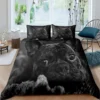 Bulldog Duvet Cover French Bulldogs Bedding Set Twin Polyester Chocolate Puppy Pet Doggy Animal Quilt Cover 9 - French Bulldog Gifts Store