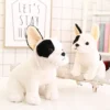 Cute French Bulldog Plush Toy Sitting Pose Mascot Shadows Dog Stuffed Animal Doll Gift 2 - French Bulldog Gifts Store