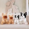 Cute Simulation French Bulldog Doll Animal Stuffed Puppy Plush Pillow Toy Mascot Shadow Dog Lovely Gift 1 - French Bulldog Gifts Store